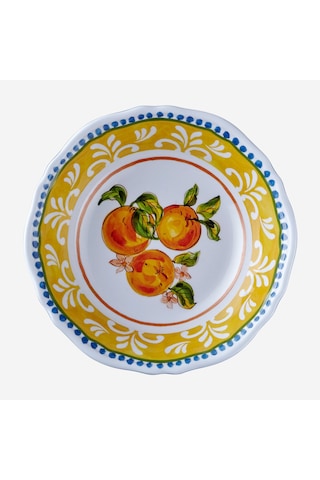 Sarı Melamin Servis Kasesi 19 Cm