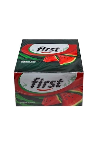 First Karpuz Aromalı Sakız Tekli 200 Adet