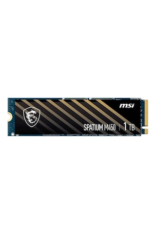 Msi 1tb Spatium M450 V1 Nvme Pcıe Gen4 X4 Okuma 3400mb Yazma 2400mb M.2 Ssd Disk Kdo