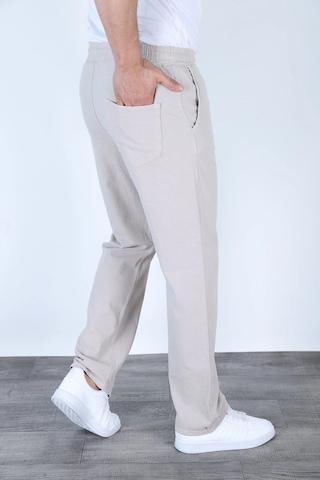 Myrab Denim Baggy Keten Pantolon Jogger Çağla Yeşili Taş
