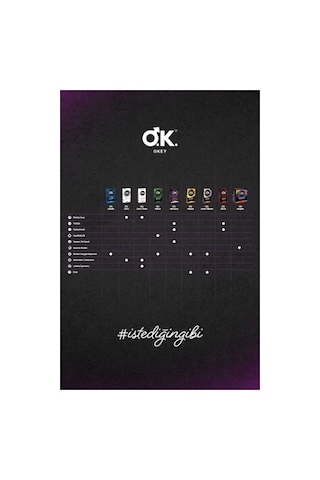 45'li Okey Kartları - Eğlenceli Oyunlar İçin
