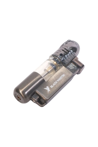 Black Martin Tek Torch Pürmüz Gunmetal Puro Çakmağı - Tr9284