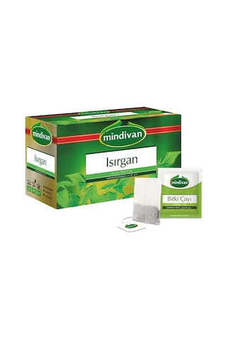 Mindivan Isırgan Çayı - 20'li Süzen Poşet Bitki Çayı