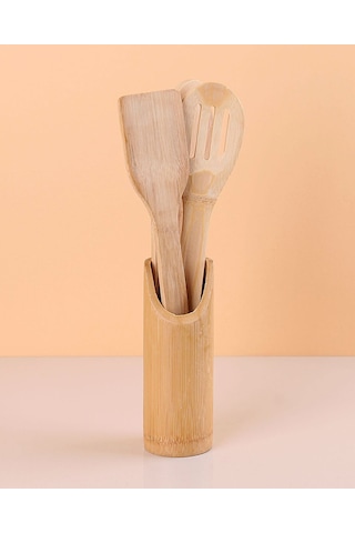Finehome Bambu Servis Seti 5 Parça
