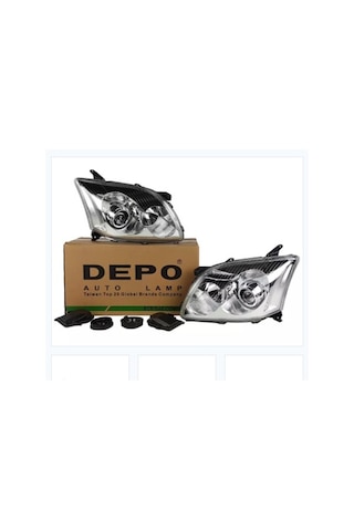 Toyota Uyumlu Avensis Yıl 2003-2006 Depo Sağ Far Elektrikli 81130-05160