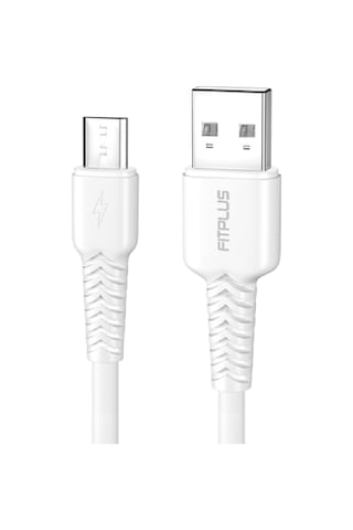 FitPlus Bianca B421 USB - Micro USB Flex Şarj Kablosu 2.4A 1mt