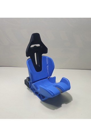 Bugatti Yarış Koltuğu Telefon Standı Mavi