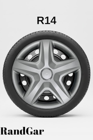 Renault Clio 14 İnç Jant Kapağı 4 Adet Gri G103 Rand