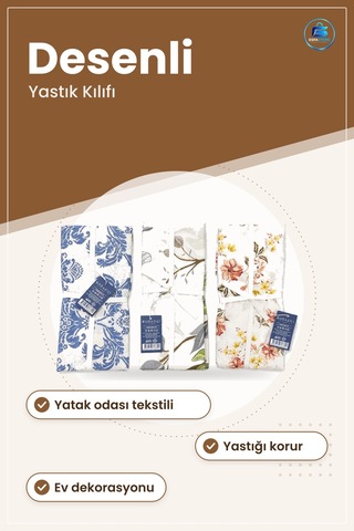 Yastık Kılıfı Desenli Yatak Odası Tekstili Dekoratif Kapak Ev Dek Çok Renkli