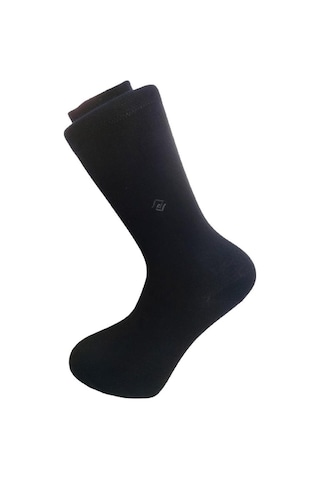 4'LÜ ERKEK PENYE SOKET ÇORAP-SİYAH Siyah