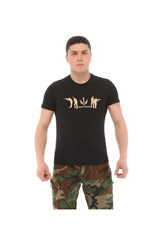 Grey Cat Delux Serisi Single Sword Bisiklet Yaka Kısa Kollu Baskılı Kadın&erkek T-shirt Konforlu Giysi Çok Renkli
