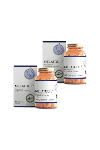 Anti Melatodil Çiğneme Tableti 2 x 30 Tablet