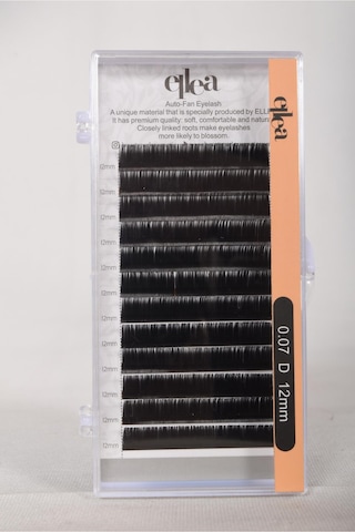 Ellea Çek Bırak İpek Kirpik 0.7 Kalınlık C Kıvrım 12 Mm Uzunluk