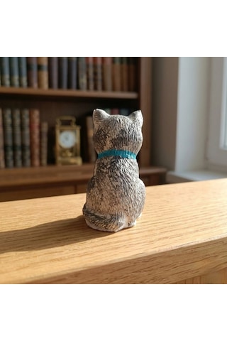 Kedi Minyatür Biblo O74 3x5 Cm