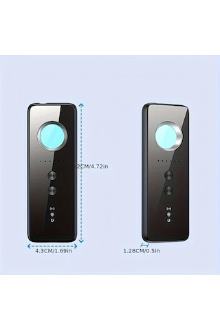 Honeybeeshop Otel Akıllı Kamera Dedektörü Kızılötesi Lazer Hırsızlık Önleme Gizlilik Koruma Sinyal Tespit Cihazı