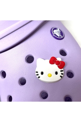 Crocs Terlik Süsü & Renkli Aksesuar Jibbitz Kırık Beyaz