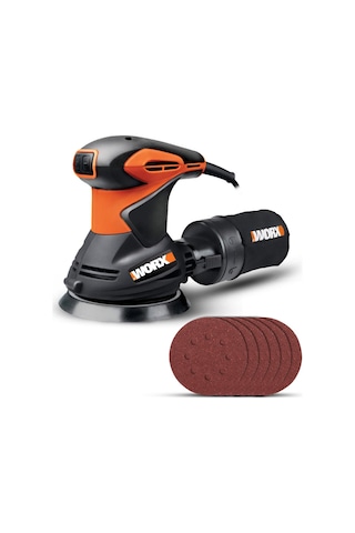 Worx WX652.1 320W 125MM Profesyonel Eksantrik Zımpara