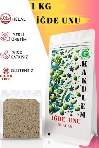 Kakulem Glutensiz Sertifikalı İğde Ve Çekirdeği Unu Tozu 1 Kg