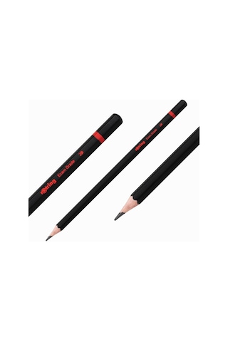 Rotring Kurşun Kalem 2B Siyah Sınav Kalemi 3 Adet