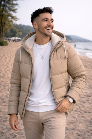 Luxıc Core Erkek Beyaz Basic Sweatshirt Geniş Kalıp Bisiklet Yaka, Rahat Kesim, Günlük Ve Sokak Stili