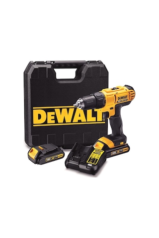 Dewalt DCD771S2-TR 18V 1.5 Ah 13 MM Li-ion Çift Akülü Profesyonel Vidalama