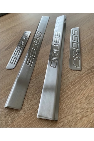 Egea Cross Uyumlu Mat Krom Kapı Eşiği 2016 Ve Sonrası Paslanmaz Ç
