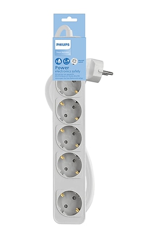 Philips Chp2154wb Beyaz Çocuk Korumalı 5'li Priz 3m