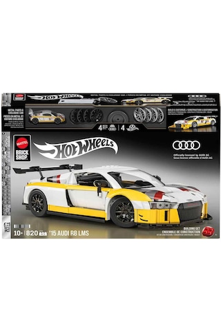 Hot Wheels Elite Serisi 15 Audi R8 Lms Yapım Seti 820 Parça Jft18