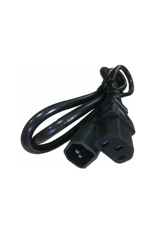 1.5 Metre Dişi Erkek Power Kablosu C13 - C14 Güç Kablosu 3X0.50
