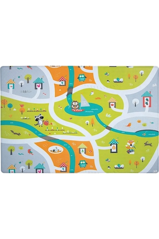 Bblüv Mülti Oyun Halısı Şehir 140 x 100 x 1 CM