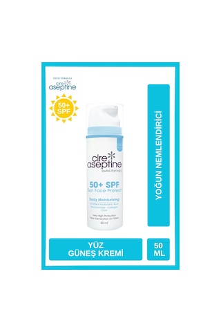 Günlük Nemlendirme Daily Moisturizing 50+spf Yüz Güneş Koruyucu Krem 50 Ml