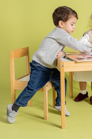 Xmlbayiciniz Hopfrög Kids Smart Walker First Prime Super Mat Havalı Gri Barefoot İlk Adım Bebek Ayakkabı Siyah - Beyaz