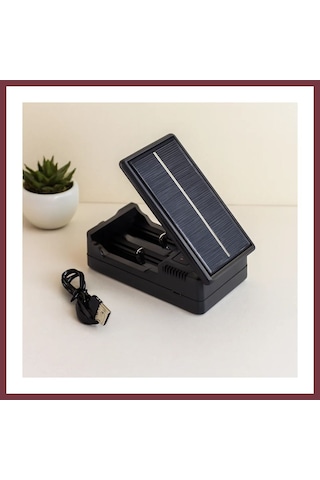 Storeşahin Li-ion Pil Şarj Aleti 1200ma Güneş/solar, 2'li Shn0720
