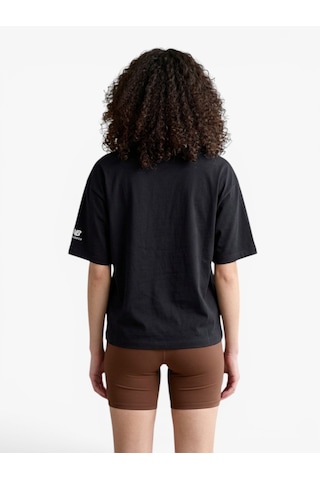 New Balance Nb Lıfestyle Women T-shırt Kadın Yeşil T-shirt - Wnt1402