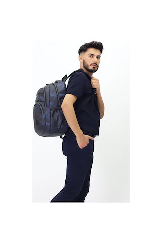 Ergonomik Ve Dayanıklı Su Geçirmez Okul Çantası Hafif, Şık Ve Geniş Hacimli Sırt Çantası Oklç001 Gri