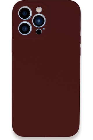 Newface Apple   Uyumlu  iPhone 13 Pro Max Kılıf Lansman Legant Silikon - Bordo