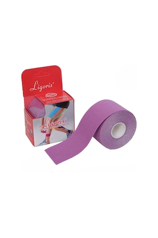 Ligorix Kinesio Tape Bandı 5cm X 5m -mor