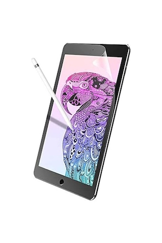 Apple Uyumlu iPad Pro 12.9 İnç 6. Nesil İle Uyumlu Ekran Koruyucu 9h Temperli Kırılmaz Esnek Nano Cam, Çizilmeye