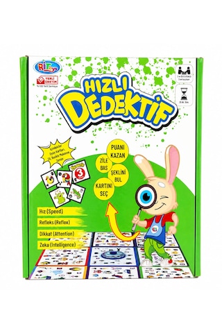 Hızlı Dedektif Eğlenceli Ve Gizem Dolu Zenginleştirilmiş Dedektiflik Oyunu