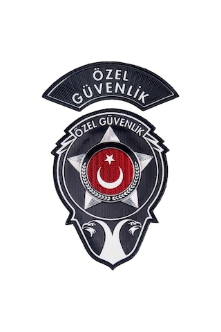 Özel Güvenlik Arması 3 Boyutlu Plastik-3677