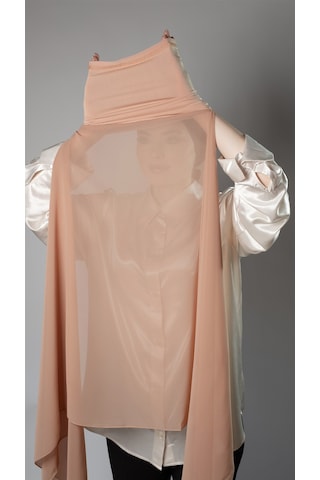 Sütlü Kahve Pratik Hazır Geçmeli Şal Şifon Boru Boneli 3001_26