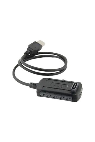 Usb 2.0 İla Ide Sata 5.25 S-ata/2.5/3.5 480mb/s Veri Arayüzü Adaptör Kablosu
