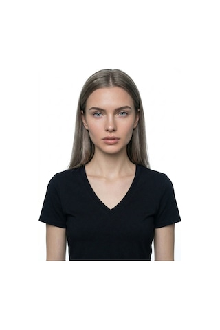 LOFT Regular Fit Kadın Tshirt K.kol Lf2043568 Q1.v1 Siyah