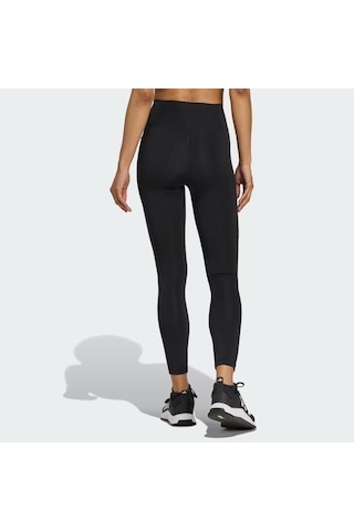 Adidas Optime Essentials No Front Rise Kadın Tayt Jy4815 Siyah