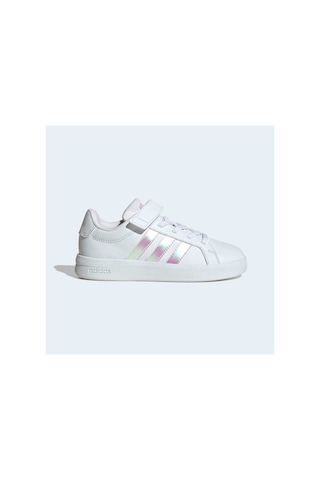 Adidas Grand Court 3.0 El C Unisex Çocuk Sneaker Jq1988 Beyaz