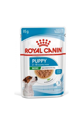 Mini Puppy Köpek Maması, Yavru Köpek, 12 X 85 G