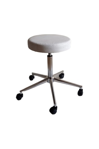 Tabure Lüks Kromaj Ayaklı