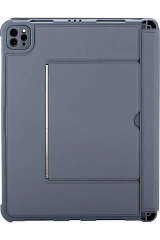 Apple Uyumlu T5504d iPad Pro 11 2024 Kılıf Palermo Ledli Klavyeli Tdrtr