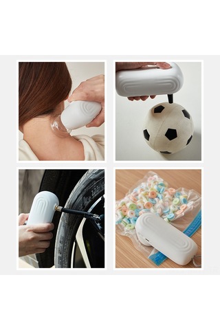 Monyee El-zk001 El Tipi Vakum-pompalı Makine: Yiyecek Muhafaza Ve Balon/basketbol Şişirme, 5 Büyük+5 Küçük Poşet İle