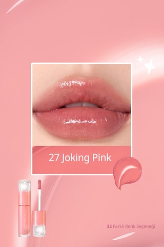 Peripera Perıpera Ink Mood Glowy Tint 27 Joking Pink Tteok Recipe 27